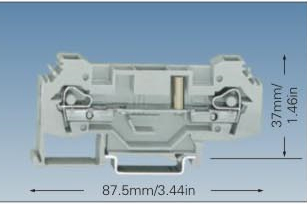 WD2-6S1 笼式弹簧接线端子系列